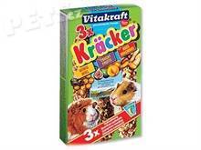Kracker VITAKRAFT Guinea Pig Honey + Fruit + Nut  - 3ks