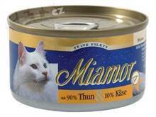 Miamor Feine Filets konzerva v želé 6 x 100 g - tuňák & sýr v želé