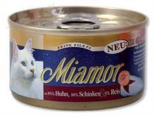 Miamor Feine Filets konzerva v želé 6 x 100 g + Miamor Vitaldrink 185 ml  - světlý tuňák & zelenina v želé