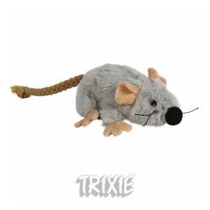 Trixie plyšová myška s Catnipem - 1 ks