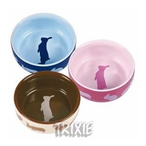 MISKA  keramická pro králíky barevná (trixie) - 250ml/11 cm