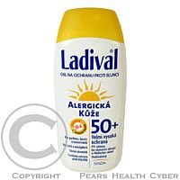 LADIVAL OF50+ gel alergická kůže 200ml