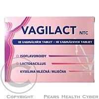 VAGILACT NTC 10 vaginálních tablet