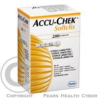 Accu-Chek Softclix lancety 200