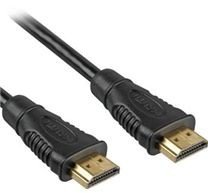 PremiumCord Kabel HDMI A - HDMI A M/M 15m zlac. kon.,verze HDMI 1.4, high speed ethernet