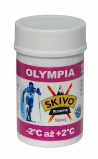 Skivo OLYMPIA FIALOVÝ Vosk na běžecké lyže, , velikost os