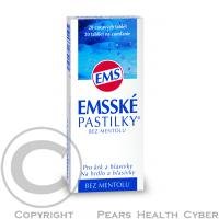 EMSSKÉ pastilky bez mentolu s cukrem 20ks