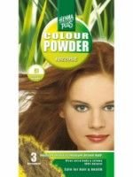 Prášková přírodní barva na vlasy oříšková - 100 g, HennaPlus