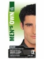 Přírodní krémová barva na vlasy pro muže černá 80 ml, HennaPlus