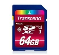 Transcend Ultimate paměťová karta SDXC 64 GB Class 10, UHS-I