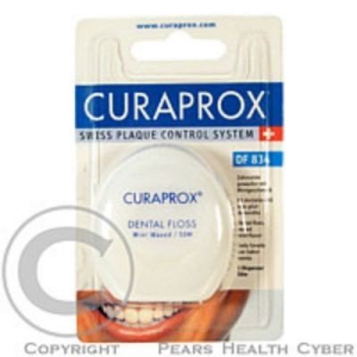 CURAPROX DF 834 Dentální nit Floss Medium Máta 50 m