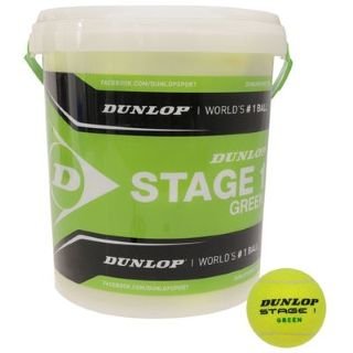 Dunlop Stage 1 Green 60 Ball Bucket