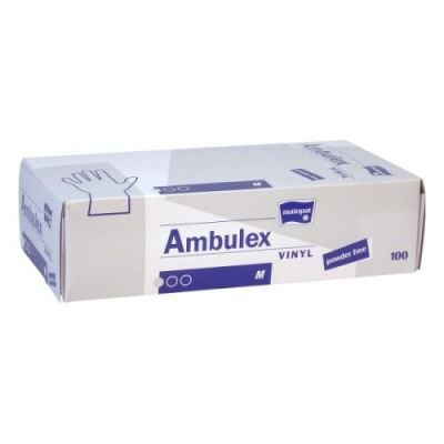 Ambulex Vinyl rukavice vinylové nepudrované M 100ks