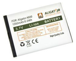 Baterie ALIGATOR A600, Li-Ion 1350mAh