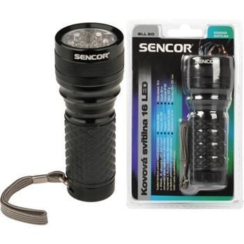 Sencor SLL 20, kovová svítilna 16 LED