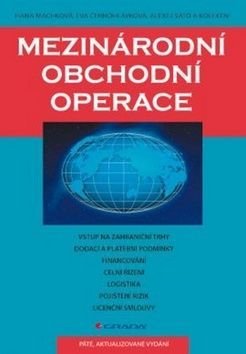 Mezinárodní obchodní operace, Machková Hana