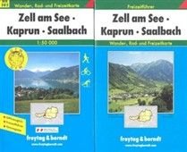 Zell am See, Kaprun, Saalbach 1:50 000