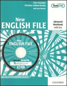 New English File Advanced Workbook with Key + Multi-ROM Pack - Clive Oxenden