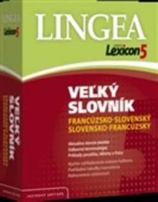 Lexicon5 Veľký slovník francúzsko-slovenský slovensko-francúzsky