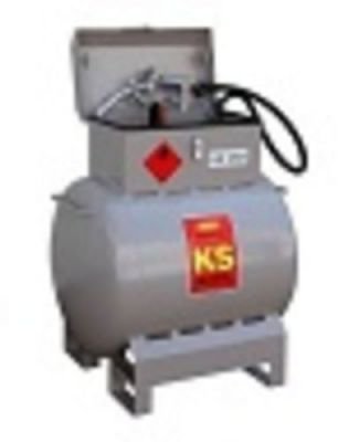 Mobilní kovová nádrž na benzín 200 litrů KS MOBIL 200