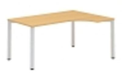 ERGO kancelářský stůl 160x120/80 cm pravý - rámové podnoží A-2S-160x120/80 P