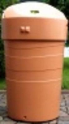Klasická plastová nádrž na vodu 320 litrů - terracotta EX 320 T