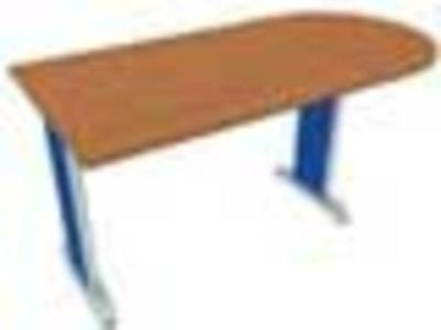 Stůl jednací 160 cm s obloukem IHS 1600-1