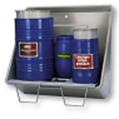 Laminátová stanice na neb. látky pro 2 sudy, 200 l, rolny DEPOT GFK 200R