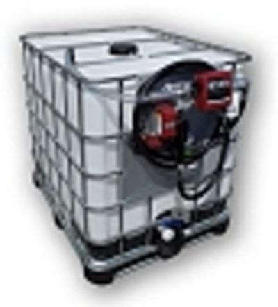 Plastová nádrž na naftu 1000 litrů IBC kontejner FDI 1000