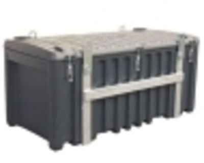 Transportní box na nářadí 750 litrů - dvířka a úprava pro jeřáb T-BOX 750/DCR