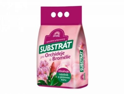 Substrát pro orchideje a bromélie 5l kůrový