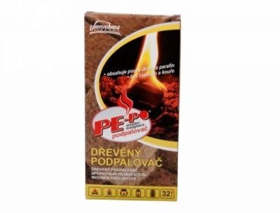 Podpalovač Pe-Po  dřevěný 32 podpalů