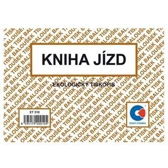 Kniha jízd ET310, A6, 52listů