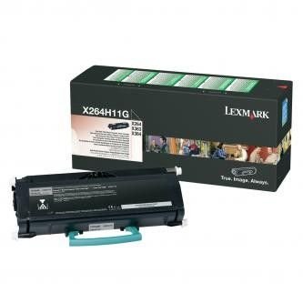 Lexmark originální toner X264H11G, black, 9000str., return, high capacity, Lexmark X264, X363, X364