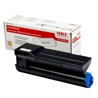 OKI originální toner 43979216, black, 12000str., OKI B440, MB480