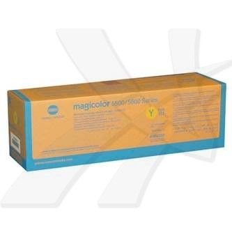 Konica Minolta originální toner A06V252, yellow, 6000str., low capacity, Konica Minolta QMS MC5500, 5550, 5570, 5600, 5650, 5670