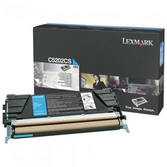 Lexmark originální toner C5202CS, cyan, 1500str., Lexmark C530