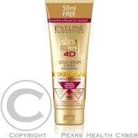 Eveline Slim Extreme 4D Gold Serum Slimming And Shaping modelující sérum na břicho, stehna a hýždě 250 ml