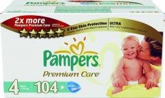 Pampers plenky PremiumCare 4 Maxi - 104 ks