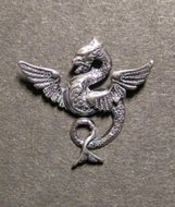 Stříbrný přívěsek - dračí kreatura