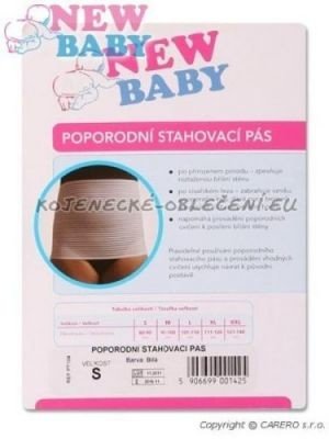 NEW BABY Poporodní stahovací pás – S