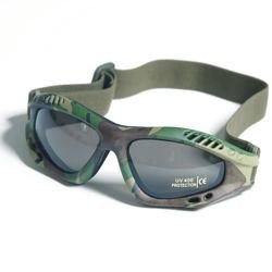 Brýle taktické Commando Mil-Tec® Černé kouřové