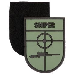 Nášivka Sniper 3D PVC suchý zip