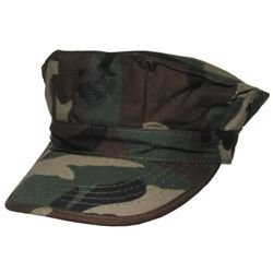 Čepice námořní pěchoty maskovací USMC Utility Cap Woodland Camo MFH 10233T Velikost: S(54-55)