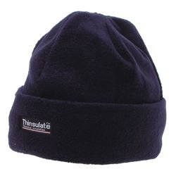 Čepice fleece ROLL Thinsulate™  MODRÁ