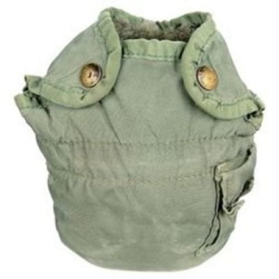 Obal na polní láhev US ZELENÁ orig. včetně 2ks alice klipů