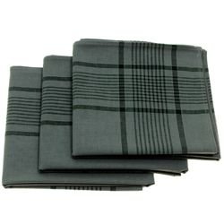 Kapesník BW 50x50cm ZELENÝ 3 páry