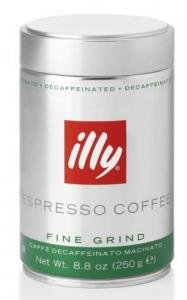 Illy Espresso bez kofeinu 250 g mletá káva