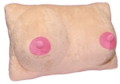 Plyšový polštář Breasts