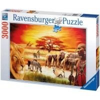 Puzzle Ravensburger - Afrika 3000d